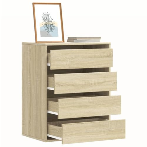 LLEZKBR Commode d'angle en chêne sonoma 60 x 41 x 76 cm
