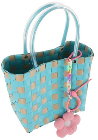 LALADEFIEE Panier De Tissé Panier De Pique- Fourre-Tout De Rangement pour Maison Sorties
