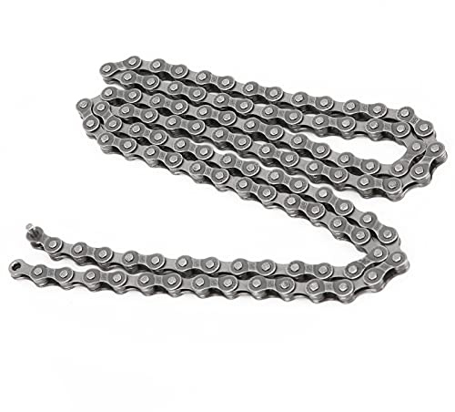 Yosoo Health Gear 6/7/8 Speed Cykelkedja Återanvändbar Ersättning Stål Bicycle Mountain Single Chain, Cycling Hollow Out Chains Multifunktion Mekanisk Reparationssats, Brytare och Länkplant med
