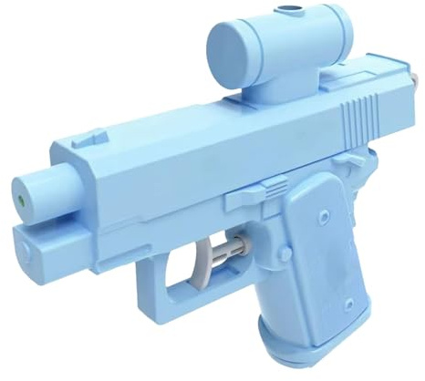 Pistola De Agua De Broma Bidireccional, Pistola De Agua para Hacer Bromas, Pistolas Aguas Que Dispara hacia Delante Y hacia Atrás, Interactivo Aguas Pulverizada, para Césped, Piscina Y Fiestas