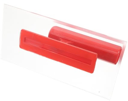 FUTUREORYY Plastering Trowel and Corner Trowel for Drywall Finish Acrylic Handle, Wallboard Smoothing and Concrete Polishing Tool for Home and Professional Use