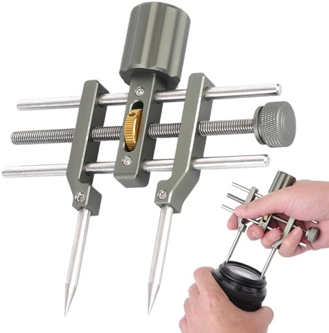 Llave para Lentes | Empuñadura Ergonómica para Cámaras Réflex,Ancho Ajustable de 8 mm a 100 mm para Mantenimiento de Lentes - para Reparación de Gafas, Relojes, Uso Doméstico y Fotografía
