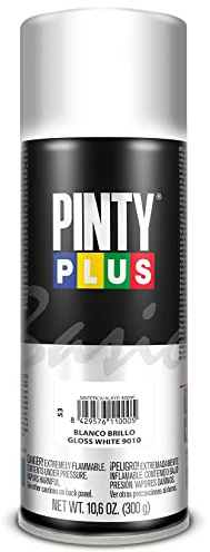 PINTY PLUS Vernice spray BASIC 520cc Bianco Lucido 9010
