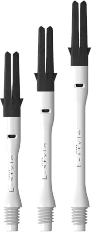 L-style Carbon 440 Silent Slim white von THOR-SPORTS, ein Set weiße L-Shaft 440