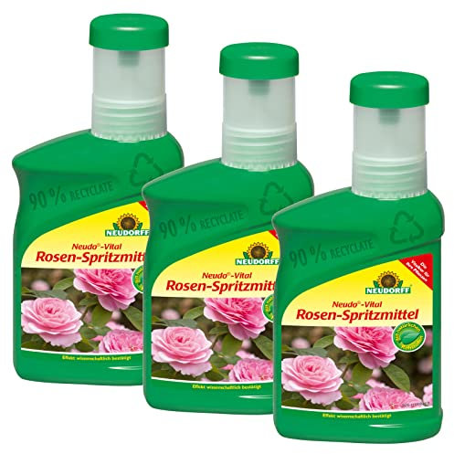 3 x 250 ml Neudorff Neudo-Vital Rosen-Spritzmittel