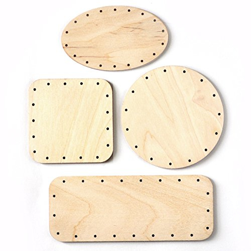 Zita's Creative Korbboden Set gemischt, klein für Peddigrohr 2mm - Flechten, Korbflechten, Schilf Set, Peddigrohr, Flechtmaterial, Flechtset, Rattan