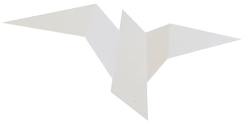 OSALADI Einfache Wandlampe Vogelmotiv Eisenpc Material Warmes Licht Kreative Wandleuchte Für Schlafzimmer Wohnzimmer Flur