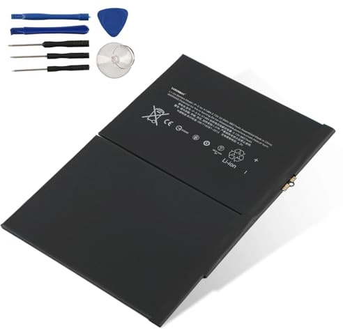 A1484 Tablet Battery Replacement for iPad 5 6 7 A1822 A1823 A1893 A1954 A2197 A2198 A2200 A2270 A2602 Air 1 A1474 A1475 A1476 New Replacement Battery for iPad 3.73V 8827mAh/32.9Wh