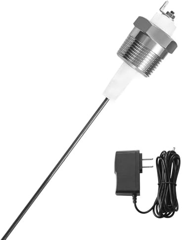 Prukbiar Water Heater Anode Rod Made of Titanium, Powered Anode Rod, Eliminates Rotten Egg Smell,Anti-Rust and Corrosion, Reduce Limescale (Model S)