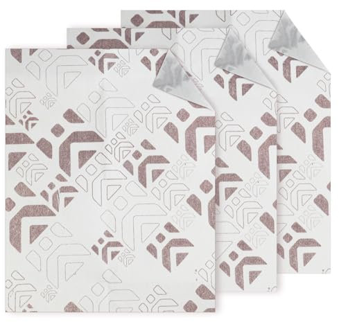 HOTUT Filtros Universales Antigrasa de Papel, 3pcs Filtro Plano de Campana Extractora, 57 x 47 cm, se Puede Cortar, Filtro Antigrasa Apto para Todas Marcas y Modelos, Filtro Campana Extractora