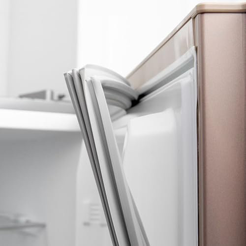 NBEST Universal Dichtung Kühlschranktür Verschiedene Größen Kühlschrankteile Dichtungsgummi für Kühlschrank Gefrierschrank Kühlschrankdichtung Weiß/Grau