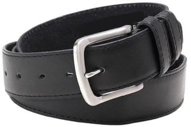 WYLZLKX Herren-Geldgürtel aus PU-Leder mit geheimen Reißverschlüssen, Taschen für sichere Bargeldaufbewahrung, Unisex, für den täglichen Gebrauch, Partys, Einzelnadel-Gürtel, schwarz, 125 cm