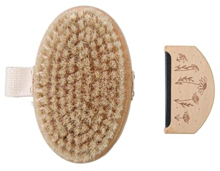 Xanorrg Peines De Lana Y Cachemira Quitapelusas Madera Pelusas Tela Cepillo Lana Limpieza Ropa Y Juego Herramientas Cepillo 2 Uds.