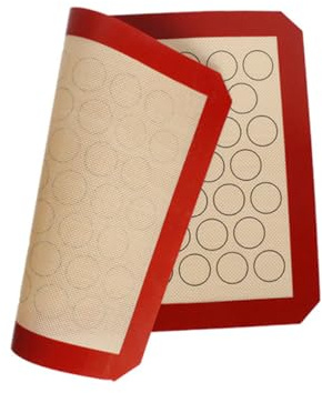 OUNONA Tappetino in Silicone e Fibra Di Vetro Riutilizzabile Per Impasto Cottura e Congelamento Per Pasticceria Pane e Caramelle