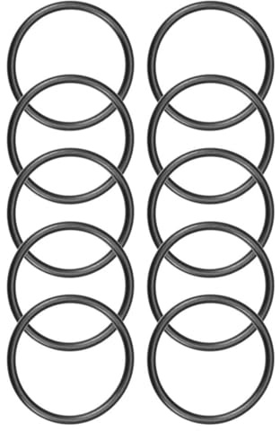 ROWORKX 10Pcs Nitrile Rubber O-Rings - 34mm OD x 29mm ID x 2.5mm Width Sealing Gaskets for Hose, Faucet, Plumbing, Automotive and General Repair Applications | Sealing Gasket NBR Material, Oil and Wear Resistant, For Hose, Faucet, Plumbing, Automotive and General Repair, Black