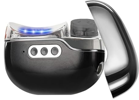 Zasdvn Elektronisk Nagelklippare,Elektrisk Nagelklippare Med USB-Laddning & LED-belysning + Förvaringsfack - För Tonåringar Hustru Man Son Dotter Kvinnor Pojkar Flickor Barn Ungdom - För Damer,