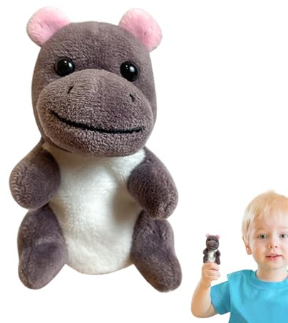 Puppette per animali per – marionette con dello zoo | fiaba di tigre in peluche | Accessorio teatro di marionette interattivo per ragazzi