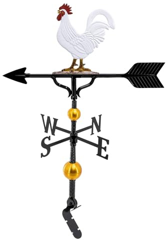 Montague Metal Products Wetterfahne mit Buntem Hahn, 81,3 cm