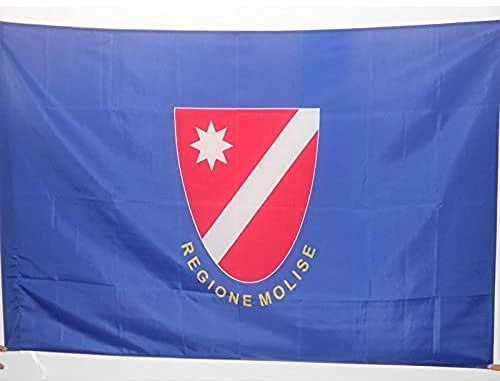 AZ FLAG - Drapeau Molise - 150x90 cm - Drapeau Molise - Italie 100% Polyester Avec Fourreau et cordelette - Pavillon 110 g