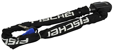FISCHER Kettenschloss, Länge: 65cm, Schwarz