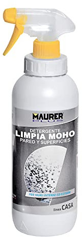 MAURER-PLUS Elimina Muffa Spray Per Pareti E Giunti Flacone 1 Lt, Cranberry, 1000 Millilitro
