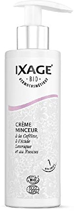 Crème Anti-Cellulite Amincissante 200ML BIO ● Naturel et BIO ● Fabriqué en France ● Caféine et Café Vert ● Anti peau d'Orange ● Sauge, Aloé Vera, Sésame BIO ● Agit sur les graisses et Tonifie la peau