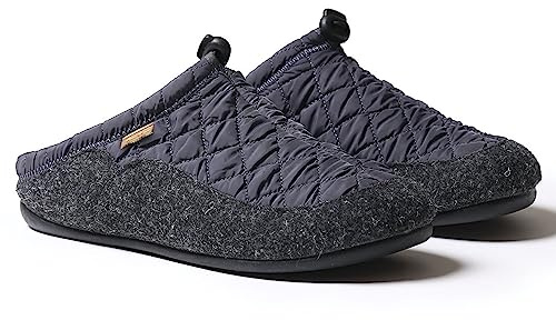 TONI PONS Zapatilla tipo zueco de hombre en tejido acolchado y fieltro - NADIR-UM - GRIS - 44