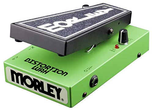 MORLEY 20/20 DISTORTION WAH Green Classic Minimalist Guitar Effect Device
