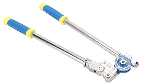 180 Degree Tubing Bender, 5/16 8MM Manual Pipe Bender Stainless Steel Tube Bender for Copper Brass Aluminum and Thin Steel Pipes