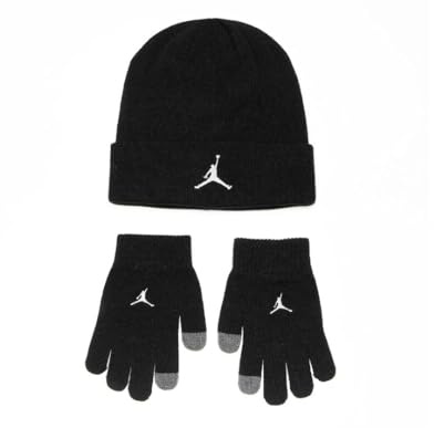 Jordan Hut+Handschuhe mit Logo