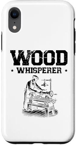 Coque pour iPhone XR Tour à bois Whisperer Tourneur à bois
