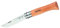 Opinel 123080 INOX Messer Erwachsene, Natur, N° 8, Hartholz Braun