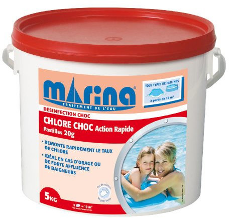 Marina C500673M1 Chlore Action Rapide Pastille