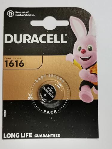 Duracell Electronics série 3 V Lithium CR1616/CR1620/CR CR2016/CR2025/CR2032/CR2430/CR2450 (CR1616)