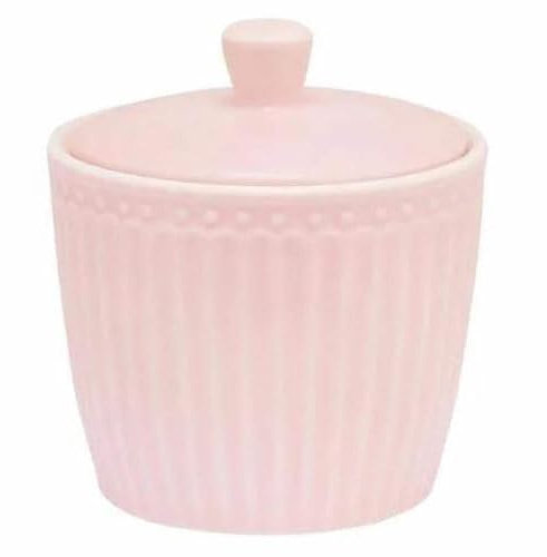 GreenGate Sugar Pot Alice Pale pink