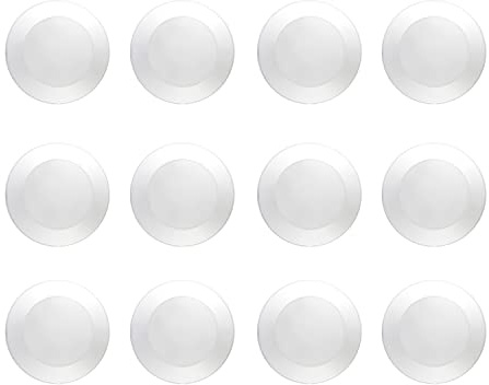 GREENLUX 7.5 Flush Mount Disk LED Lights Suit for 5/6 Recessed Can or 4 J-Box, 5CCT Adjustable Surface Mount Ceiling Light, CRI90, 1000lm, 15W LED Disk Ceiling Light(12 Pack)