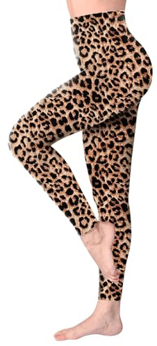 SINOPHANT Leggings Damen High Waist - Blickdicht Leggins mit Bauchkontrolle für Sport Yoga Gym