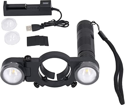 Lampe de Pistolet de Pulvérisation, Lumière de Remplissage Universelle pour Pistolet à Peinture Automobile avec 3 Niveaux de luminosité, Système D'éclairage de Pistolet à