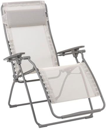 Lafuma MOBILIER - Zero-Gravity-Relaxliege-Garten - Futura - Batyline® Iso - Beige Seigle LFM3111_9868-5 Jahre Garantie