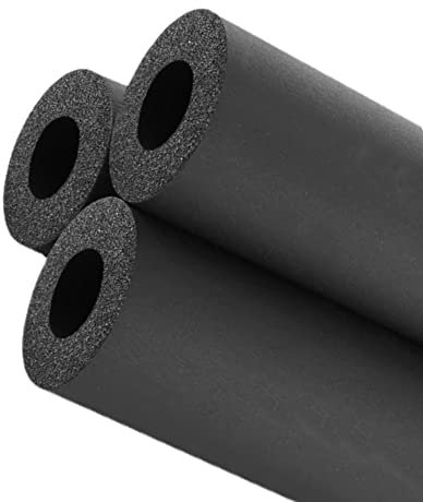 Rohrisolierungsschaum, Rohrisolierungsschaum Wasserrohr-Isolierfolie, ID 13–60 mm, flexibles Rohr-Isolierschaumrohr, wasserdicht/hitzebeständig/isolierter Gummischlauch ( Size : 13mm x 15mm x 200cm )