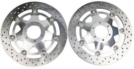 Scheibenbremsscheiben 2 Pcs Für Goldwing 1800 GL1800 GL 1800 Für Goldwing1800 2001-2019 2018 2017 2016 Motorrad Vorne Schwimmende Bremsscheibe Disk Rotoren Fahrrad Bremsscheibe