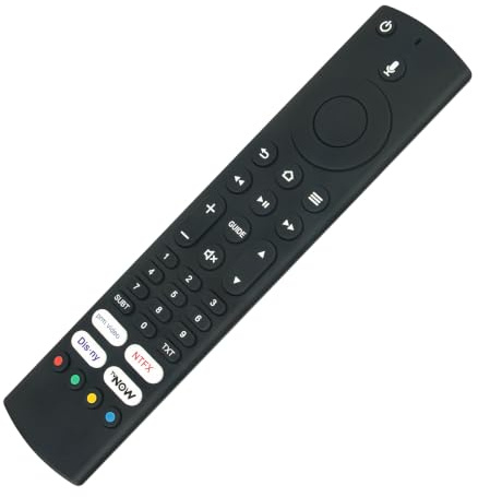 VINABTY 06T-BAMW39-AL01XS Voz Control Remoto reemplazado fit for Ok. Fire TELEVISIÓN 06T-BAMW39-AL01XS Remote Control