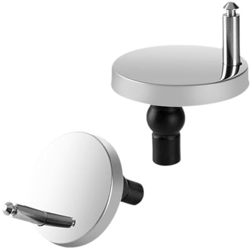 JEYORZY 2 pezzi Cerniere Sedile WC Set, Fissaggio Sedile WC, Viti Fissaggio WC, viti per sedile del water, cerniera per copriwater fissaggio coperchio WC in acciaio inox parti di riparazione accessori