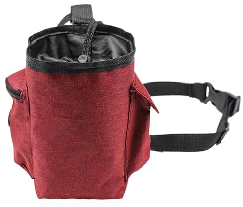 Sacchetto da arrampicata a gesso - Borsa di stoccaggio a gesso con tasca con cerniera e cintura in vita regolabile | Borsa di chiusura della coulistica, pacchetto organizzatore per donne