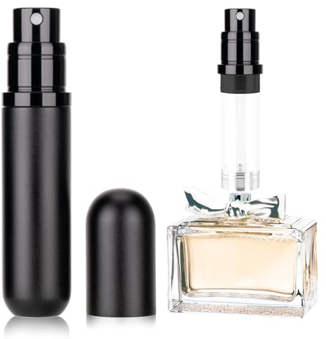 Lammcou Parfümzerstäuber für Unterwegs, Mini Tragbar Leer Nachfüllbarer Parfüm Abfüller Zerstäuber für Reise, Refillable Perfume Atomiser Travel Bottle for Travel