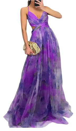 Robe Mariage Invitée Femme Robe Femme Chic Et Elegant Mi Sexy Invitée Demoiselle d'honneur Ceremonie Glamour Dentelle Coton Fleurie Cocktail Moulante Ropa 2#Violet L