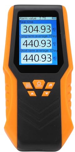 Xiuganpo Détecteur de Radon, Kit de Test de Radon Portable en Temps Réel à Long Terme pour l'école à Domicile
