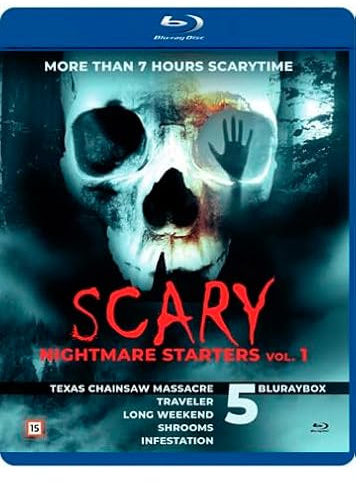 Scary: Nightmare Starters (Volume 1) - 5-Disc Set ( The Texas Chain Saw Massacre / The Traveler / Long Weekend / Shrooms / Infestation ) (Blu-Ray)