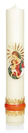Strahlenmadonna Marienkerze, Größe 100/620