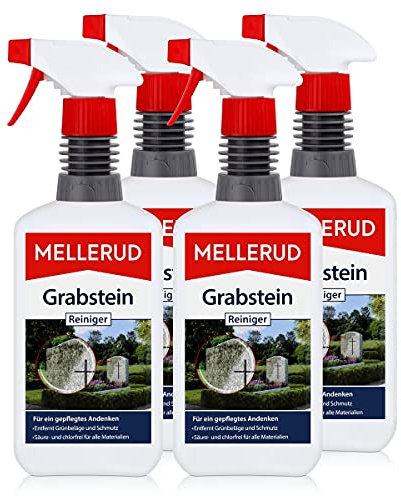 4x Mellerud Grabstein Reiniger 500 ml
